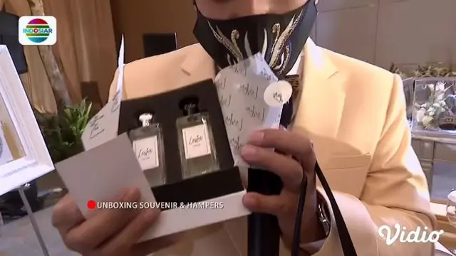 Suvenir pernikahan Lesti Kejora (YouTube/Indosiar)