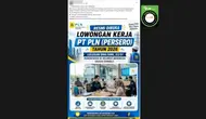 Ragam Hoaks Lowongan Kerja Beredar di Medsos, dari Indomaret hingga PLN