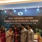Pencatatan perdana saham PT Segar Kumala Indonesia Tbk (BUAH) pada Selasa, (9/8/2022) (Foto: Liputan6.com/Elga N)