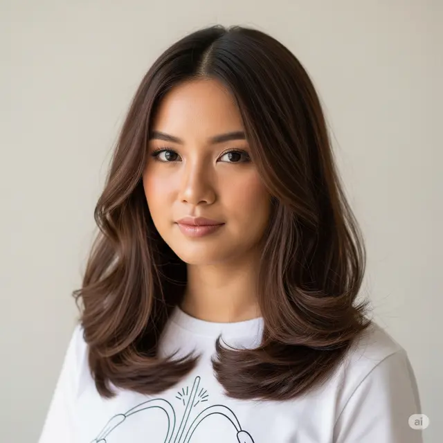 8 Model Rambut Wanita Wajah Bulat Jidat Lebar: Pilihan Terbaik & Tipsnya