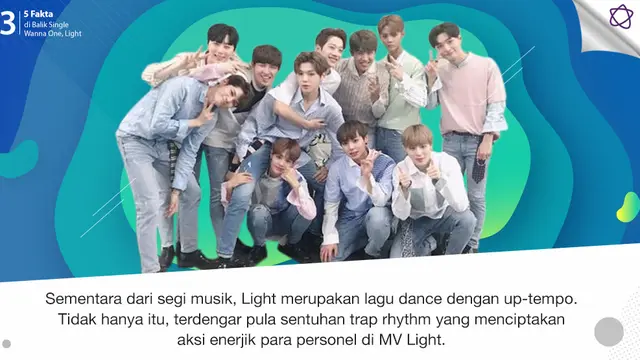 [Bintang] 5 Fakta di Balik Single Wanna One, Light