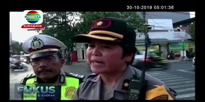 VIDEO: Jumlah Pelanggar Lalu Lintas Capai 10 Ribu di Surabaya