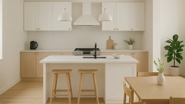 Desain Dapur Open Space untuk Rumah Kecil Minimalis (Foto: ChatGPT)