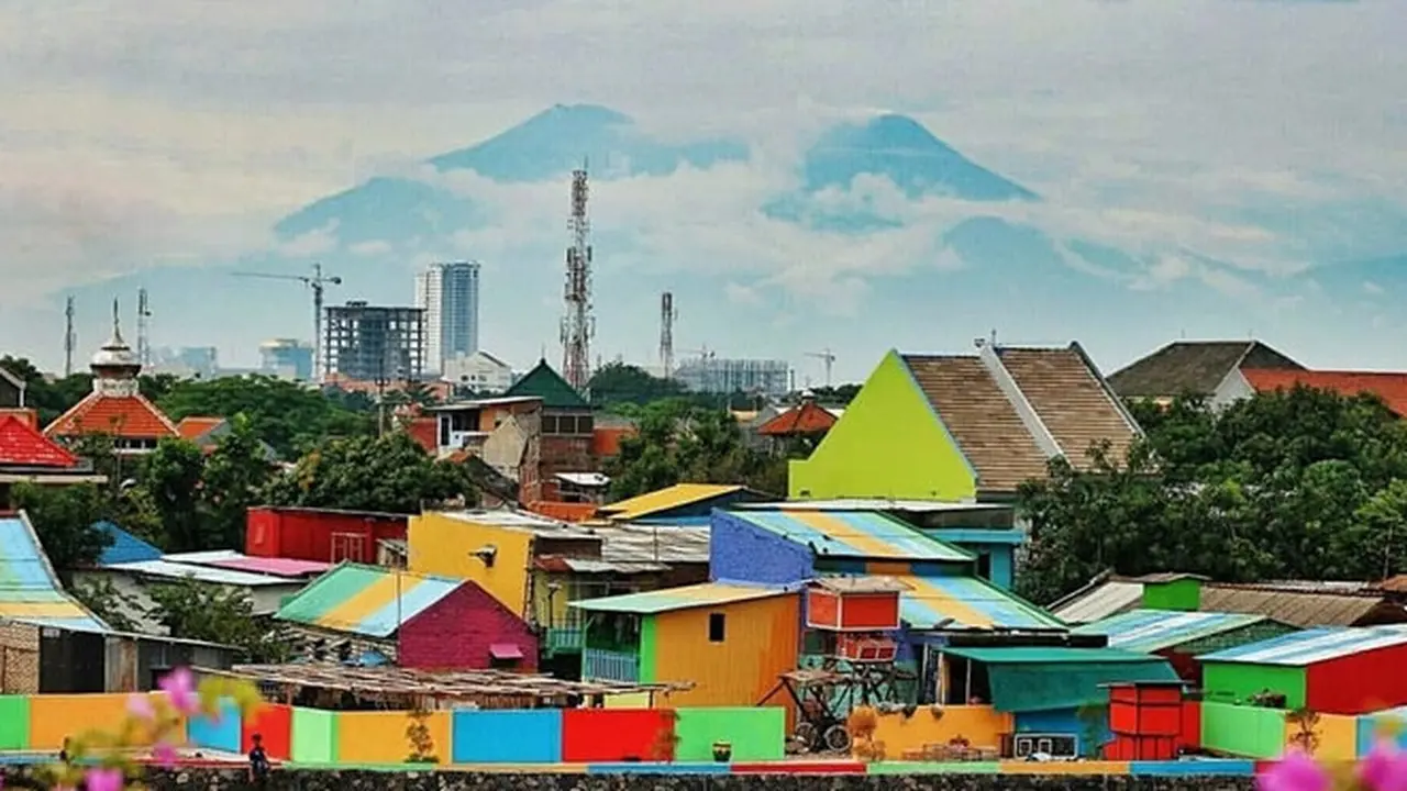 5 Potret Kampung Warna-warni di Jawa Timur, Indah Bak di Luar Negeri