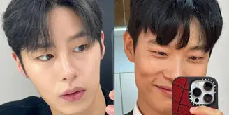 Lihat di sini beberapa potret pesona Lee Jae Wook dan Ryu Jun Yeol dalam OOTD yang mirip.