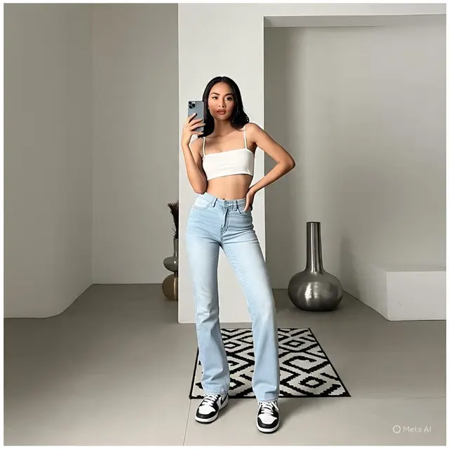 10 Tren Denim Kekinian 2025 untuk Wanita, Jadikan Gayamu Sekeren Model Runway
