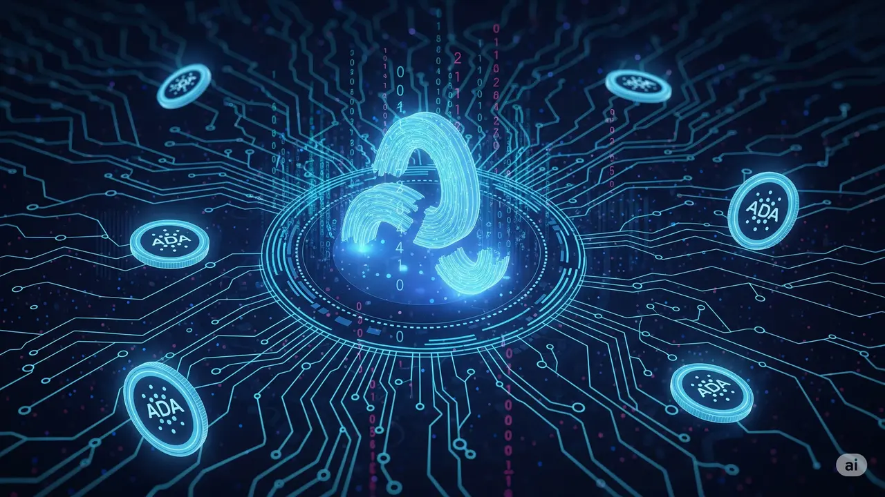 Aset kripto Cardano (ADA. (Ilustrasi by AI)