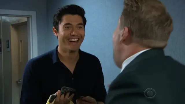 James Corden, Henry Golding, Michelle Yeoh