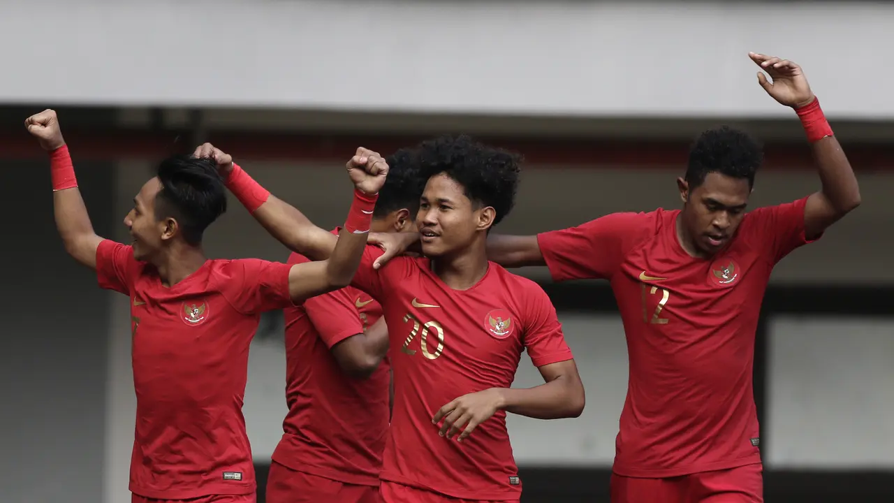 FOTO: 6 Gol Tercipta, Timnas Indonesia U-19 Takluk dari Iran U-19