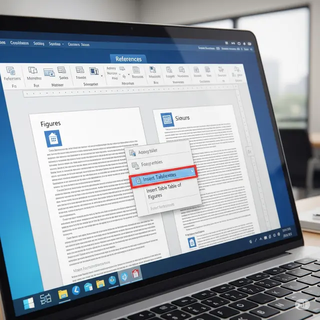 Cara Membuat Daftar Tabel Otomatis di Word
