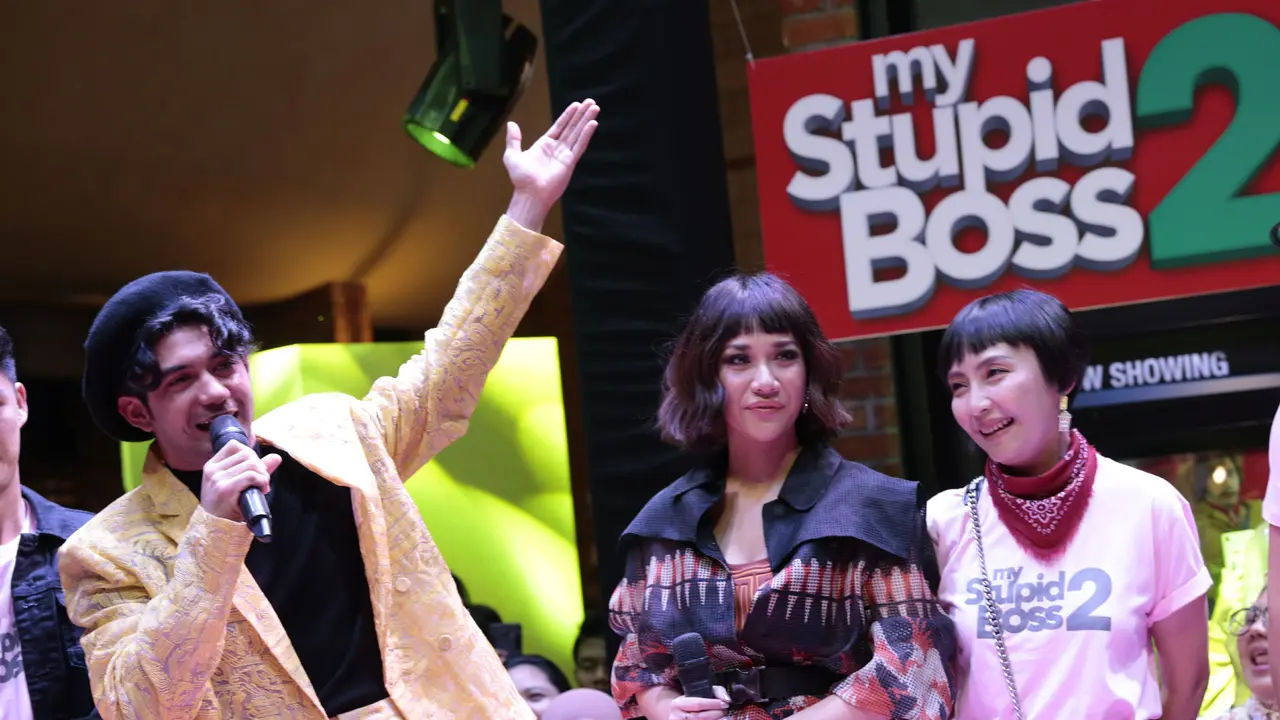 Bunga Citra Lestari dan Reza Rahadian
