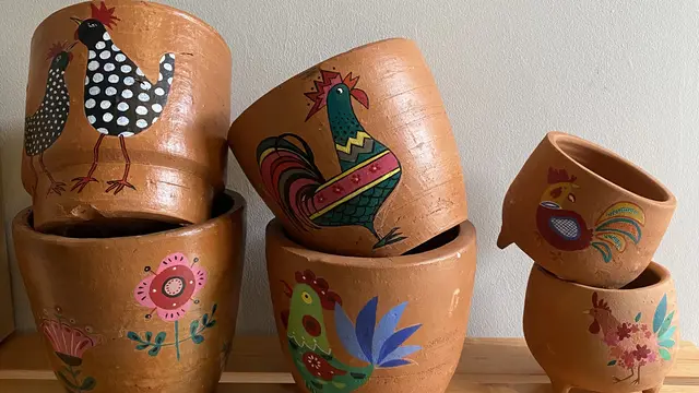 Motif ayam yang menjadi series favorit di Kembali Kerumah