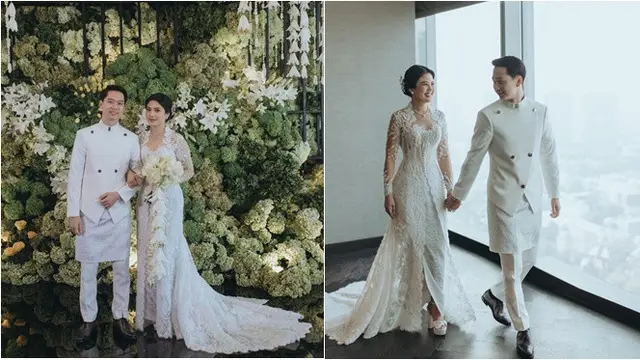 6 Potret Detail Pernikahan Kevin Sanjaya dan Valencia Tanoesoedibjo di Jakarta