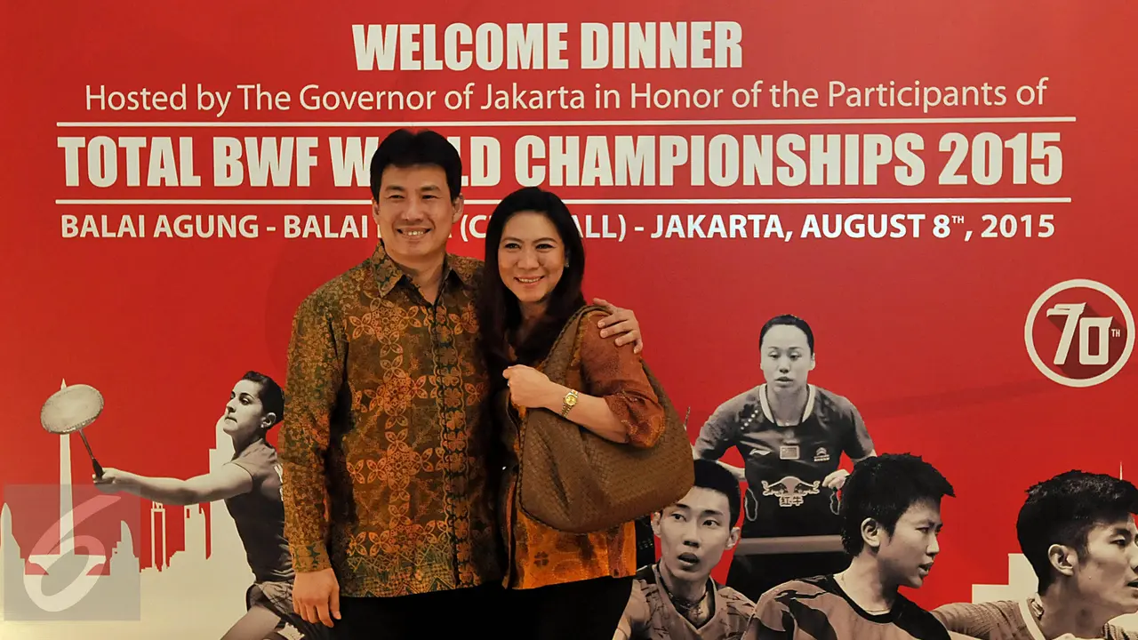 20150808- Welcome Dinner Kejuaraan Dunia Bulutangkis 2015-Jakarta- Basuki Tjahaja Purnama