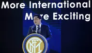 Presiden Inter Milan Erick Thohir dalam sebuah acara di Nanjing, 6 Juni 2016. (AFP/STR)