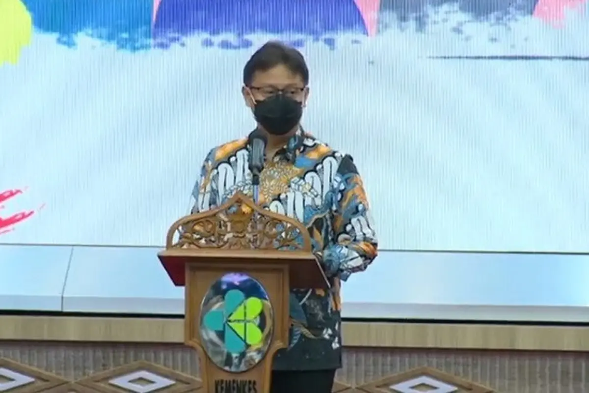 Menkes Budi Gunadi Sadikin dalam Puncak Hari Gizi Nasional ke-61 tahun 2021 (Tangkapan Layar Youtube Kementerian Kesehatan)