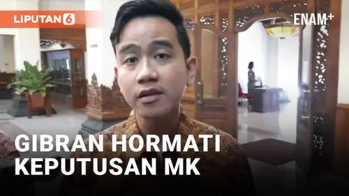 VIDEO: Gibran Rakabuming Tetap Beraktivitas di Hari Putusan MK