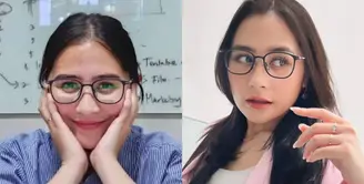 Lihat di sini beberapa potret penuh pesona Prilly Latuconsina saat berkacamata.