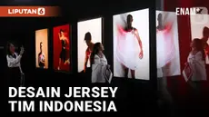 Didit Hediprasetyo Desain Jersey Tim Indonesia untuk Olimpiade Paris 2024