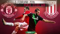 Susunan Pemain Manchester United Vs Stoke City