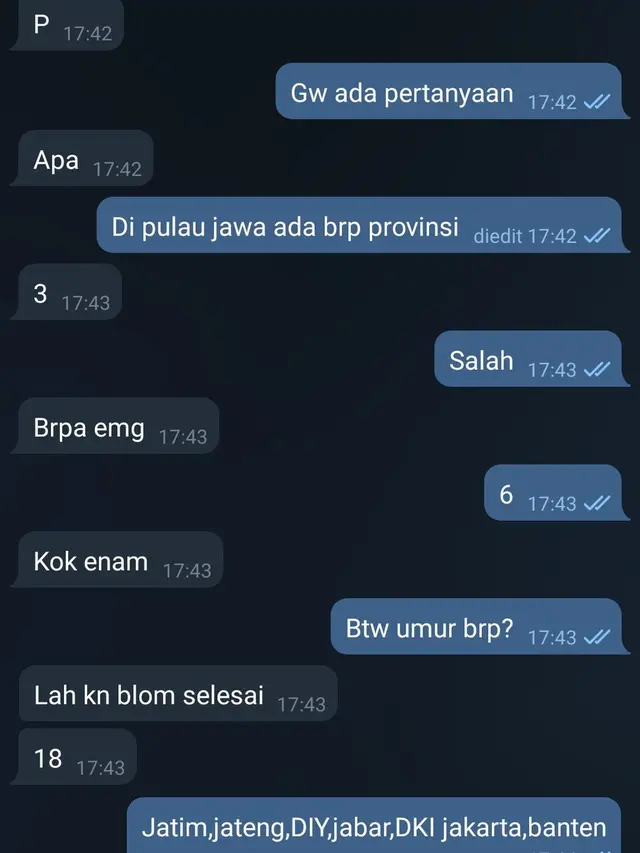 5 Chat Kocak Tanya 'UMR' Ini Malah Jadi Salah Paham
