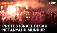 Ribuan demonstran berkumpul di Tel Aviv pada hari Sabtu, menuntut pembebasan 133 sandera yang masih ditahan oleh Hamas dan pengunduran diri Perdana Menteri Benjamin Netanyahu serta pemerintahannya.