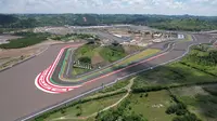 Sirkuit MotoGP di Lombok Indonesia, Pertamina Mandalika International Circuit. (raditya / Shutterstock.com)