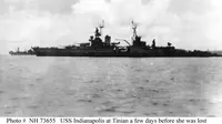 Kapal USS Indianapolis. (Ibiblio.Org)