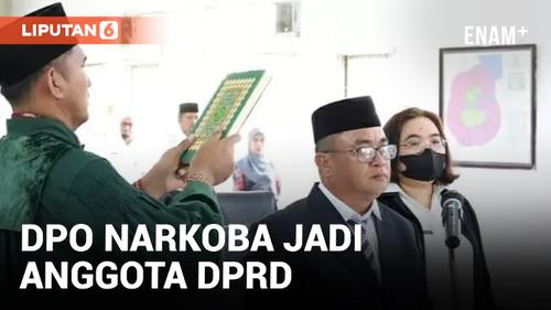 VIDEO: Cuma di Indonesia, DPO Narkoba Mukmin Mulyadi Dilantik Jadi Anggota DPRD Sumut