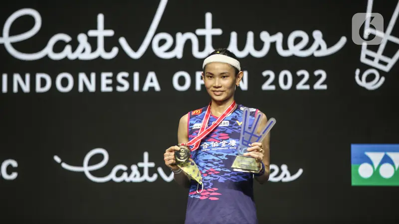 FOTO: Tai Tzu Ying Juara Indonesia Open 2022