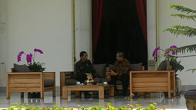 SBY menemui Jokowi