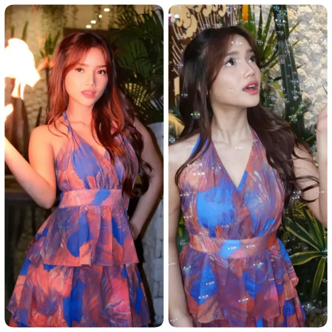 Fuji An Kenakan Long Dress Ruffle dengan harga terjangkau