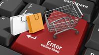 lustrasi Online Shop.