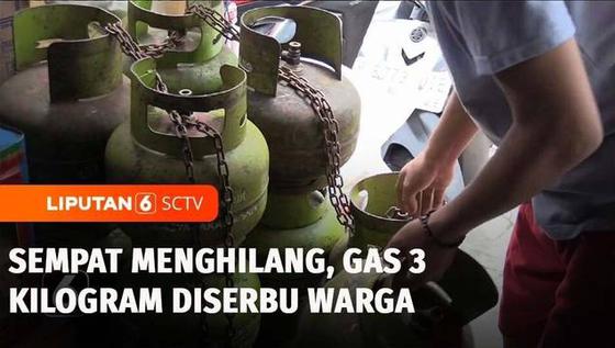 VIDEO: Warga Jakarta Panik, Elpiji 3 Kilogram Sempat Hilang dari Pasaran