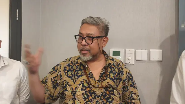 Direktur Utama PT Djakarta Llyod, Achmad Agung  di Menara Danareksa, Jakarta, Kamis (27/7/2024). (Arief/Liputan6.com)