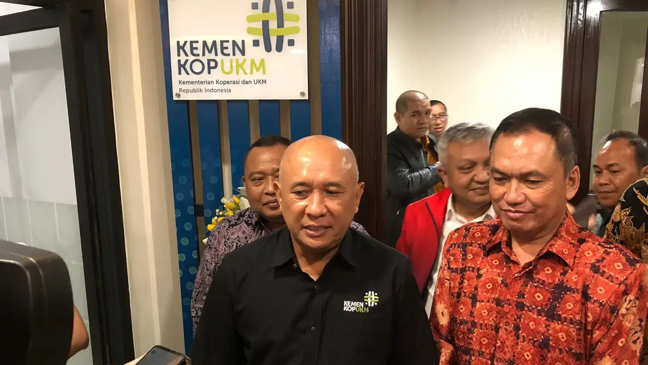 Menteri Koperasi dan UKM menerima Audiensi secara Ketua Komisi Pengawas Persaingan Usaha (KPPU) M. Fanshurullah Asa terkait Sinergi Program dibidang Pengawasan Persaingan Usaha dan Kemitraan UMKM
