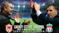 Cardiff City vs Liverpool (Liputan6.com/Ari Wicaksono)