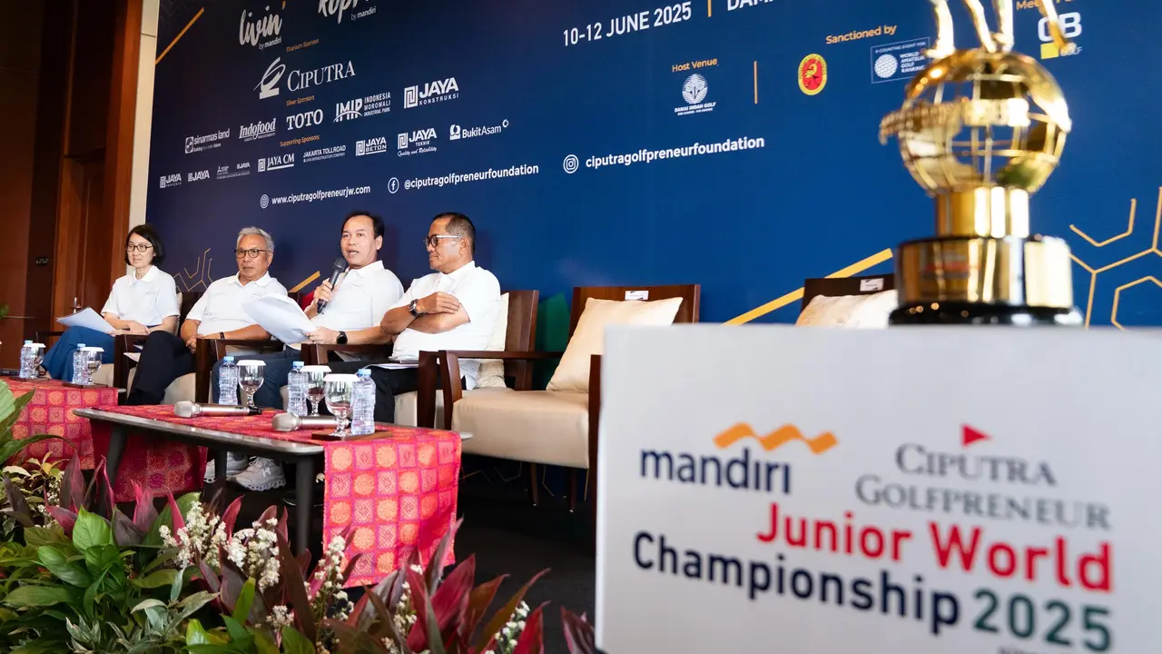 Mandiri Ciputra Golfpreneur Junior World Championship 2025 Jadi Ajang Atlet Muda Menuju Panggung Dunia
