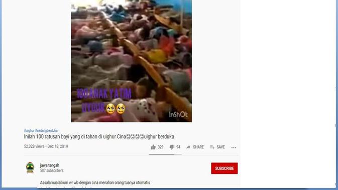 [Cek Fakta] Viral Video Anak-Anak Uighur Ditahan China, Fakta atau Hoaks?