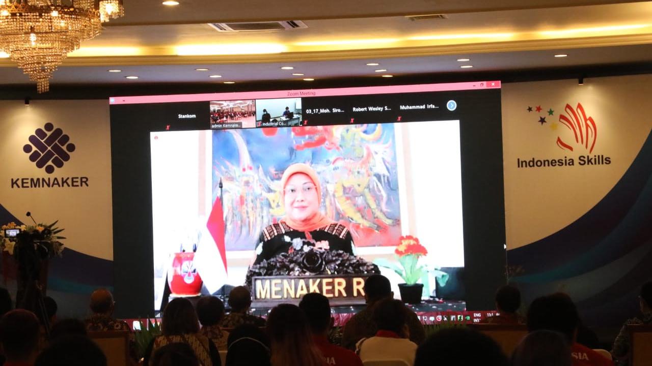 Menaker Ida Fauziah.