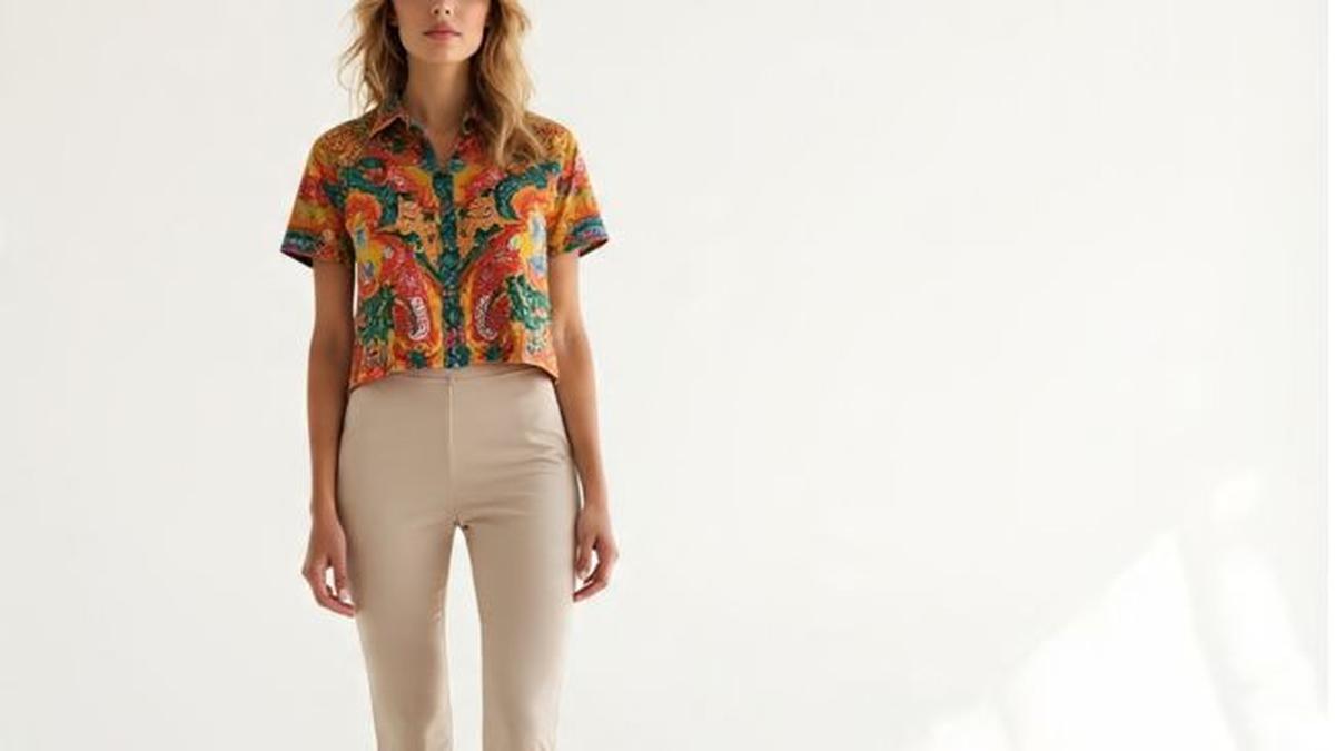 7 Model Crop Top Batik Lengan Pendek, Ciptakan Tampilan Modern dan Elegan