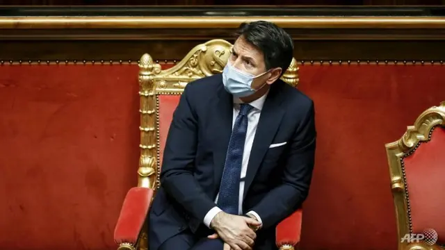 PM Italia Giuseppe Conte mengumumkan akan mengundurkan diri dari jabatannya.