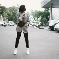 Street style Rinni Wulandari. (Instagram/rinniwulandari)