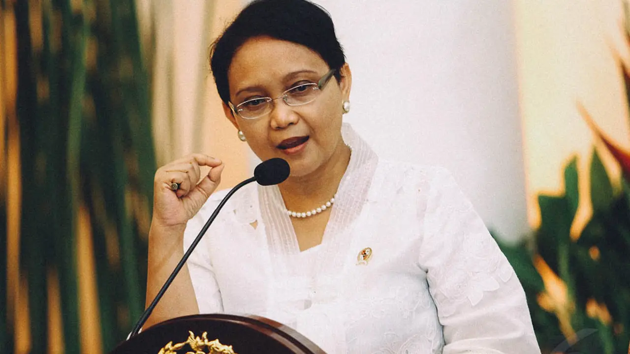 Gaya Tegas Menlu Retno Marsudi Paparkan Program Kerja