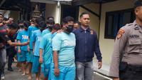 Preman ditangkap di Pemalang. (Foto: Liputan6.com/Humas Polres Pemalang)