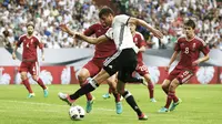 Pertandingan eksebisi Jerman vs Hongaria (Reuters)