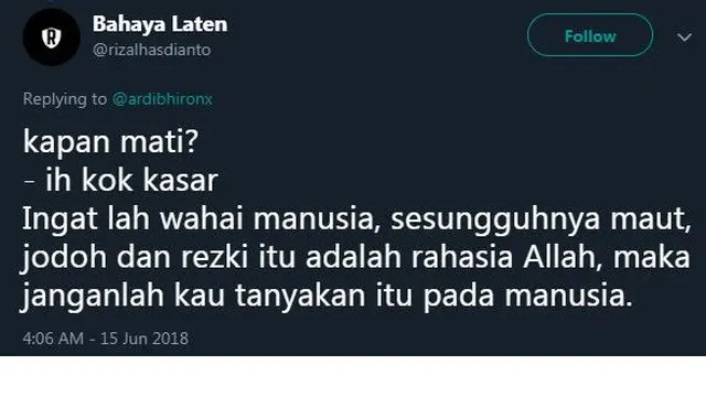 ditanya kapan nikah