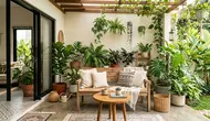 7 Model Teras Rumah yang Sejuk dengan Tanaman Hias Daun, Bikin Betah Bersantai Tanpa Renovasi Besar
