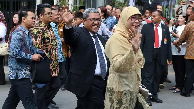 Gubernur Jawa Barat Ahmad Heryawan ke Pernikahan Kahiyang Ayu dan Bobby Nasution