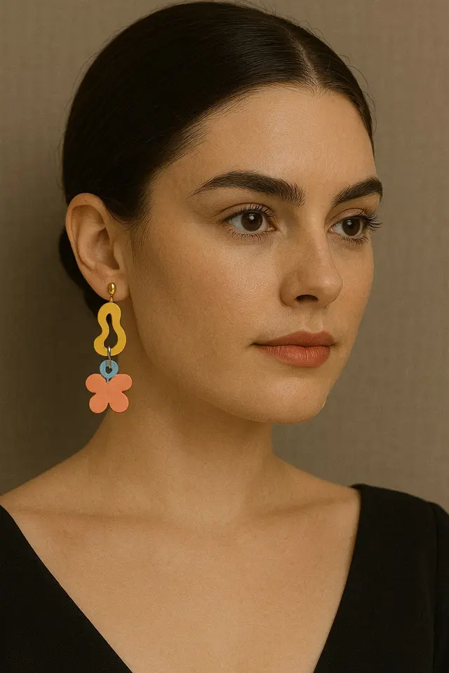 7. Anting dengan Desain Unik, Playful